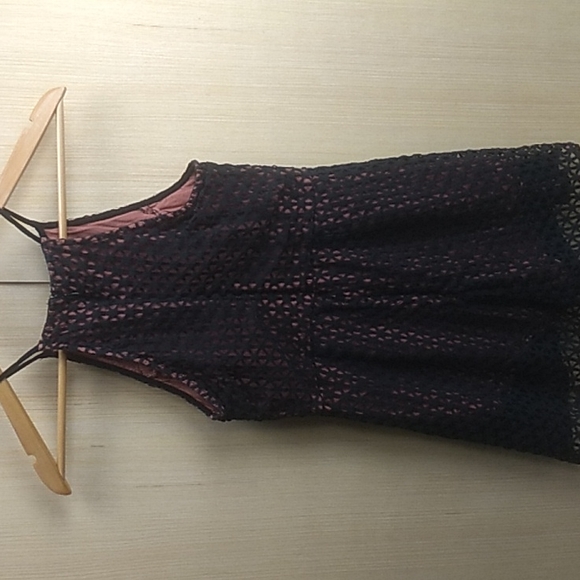 Astr Women's Jumper / Rompers size small in salmon & black with zippered back. - Picture 5 of 9